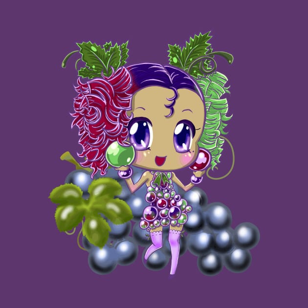 Grape chibi by ShihanShishibe