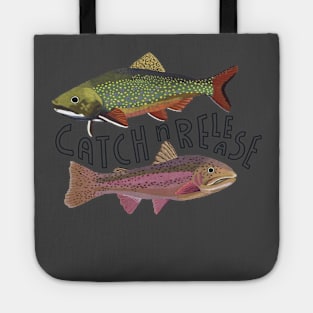 Catch and release trout Tote