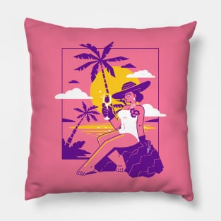 Dimitrescu's Holidays Pillow