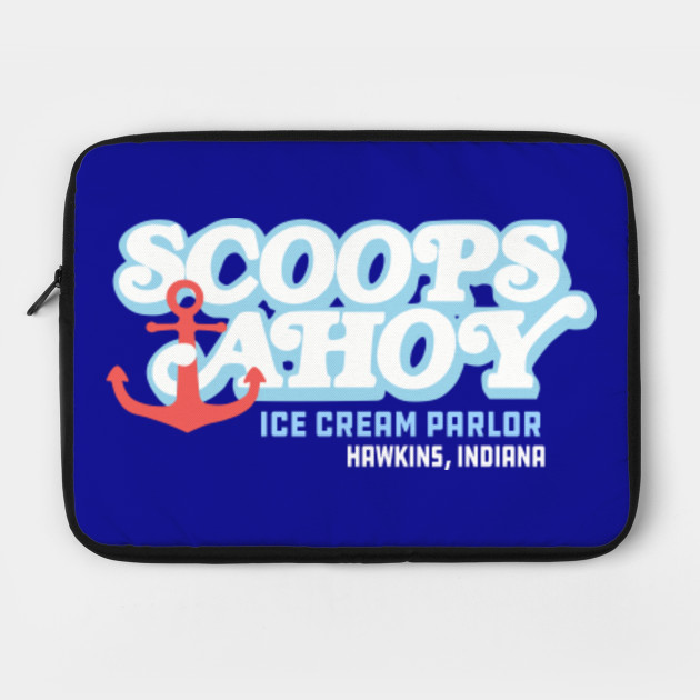 Scoops Ahoy Ice Cream Parlor Scoops Ahoy Laptop Case Teepublic