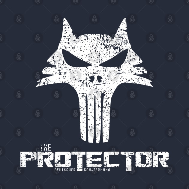 The Protector GSD (small logo - distressed) by TCP