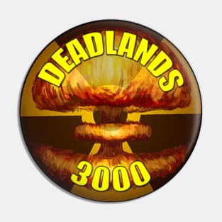 Deadlands 3000 Round Logo Pin