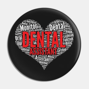 Dental Assistant RDH Dentist Graduation Loyal Hygienist Week graphic Pin