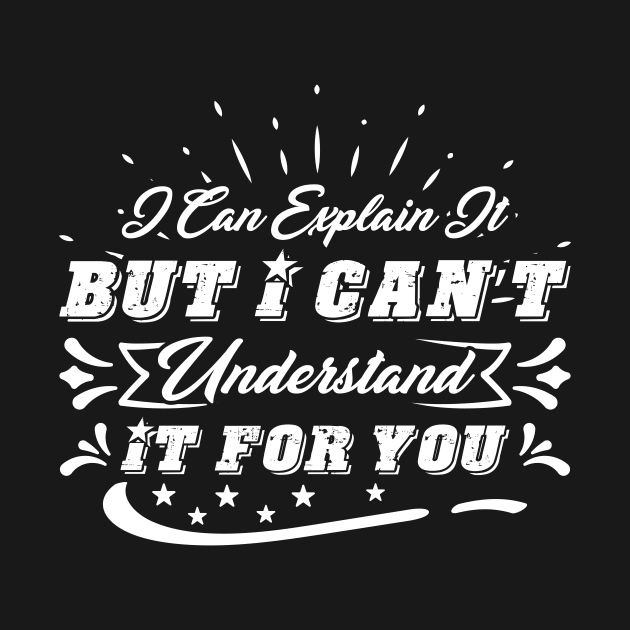 I Can Explain It To You Can't Understand It For You by SinBle