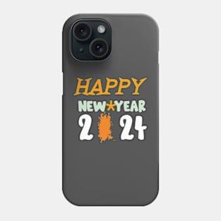 Happy new year 2024 Phone Case