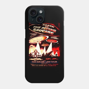 Earth vs. The Flying Saucers Phone Case