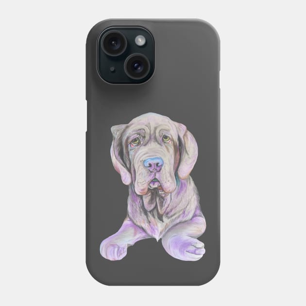 Neapolitan Mastiff Phone Case by mariasibireva