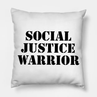 Social Justice Warrior Pillow