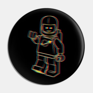 3D Spaceman Pin