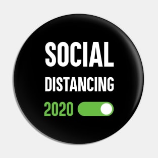 Social Distancing 2020 On Pin