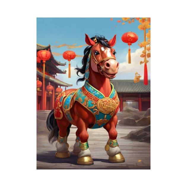KUNG HEI FAT CHOI – THE HORSE by likbatonboot