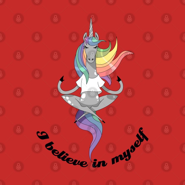 yoga unicorn by gh30rgh3