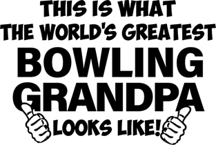 Bowling Grandpa Magnet