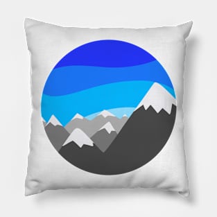 Mountain Circle Pillow