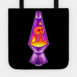 Groovy Ghoul Lava Lamp (Warm Version) Tote