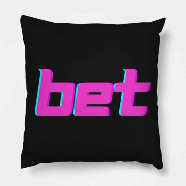 bet Pillow by mcmetz