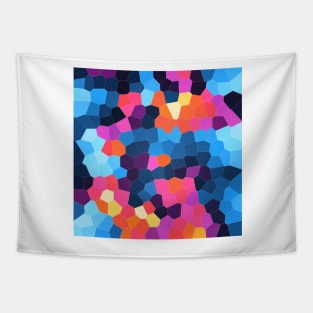 Geometric Abstract Brights Tapestry