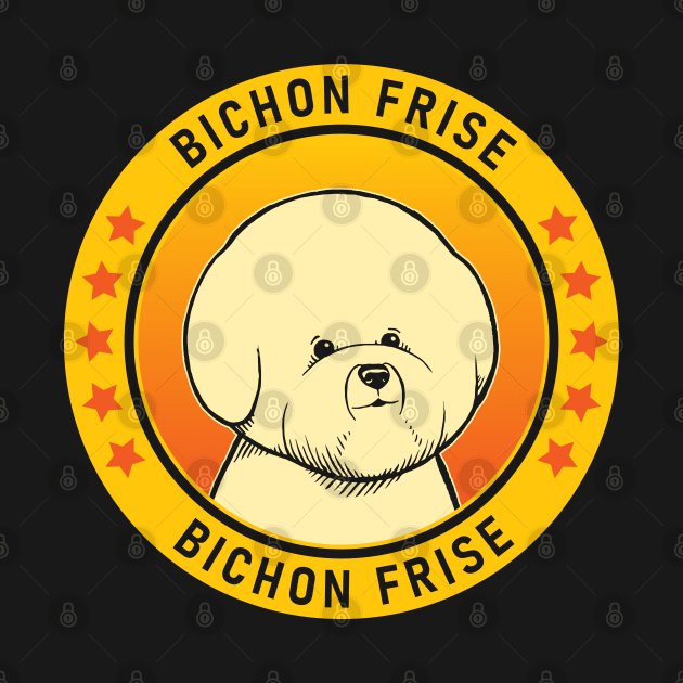 Bichon Frise Dog Portrait by millersye