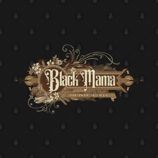 Big Mama Big is Beautiful Vintage Cottagecore for Black Moms by Irene Koh Studio