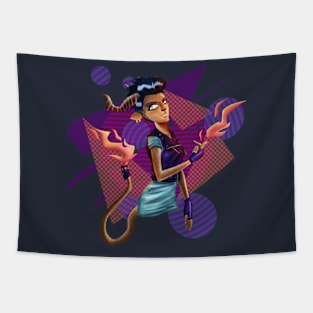 Vaer The Fire Mage Tapestry