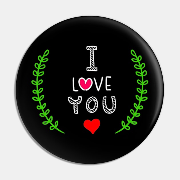 I Love you Pin by richercollections