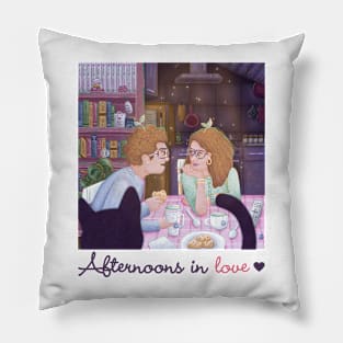 Afternoons in love Pillow