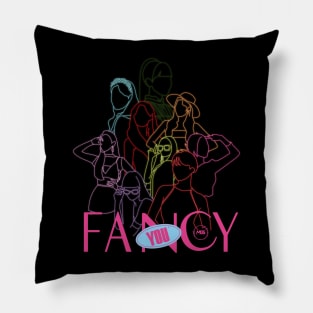 LED design of the twice group in the fancy era Pillow