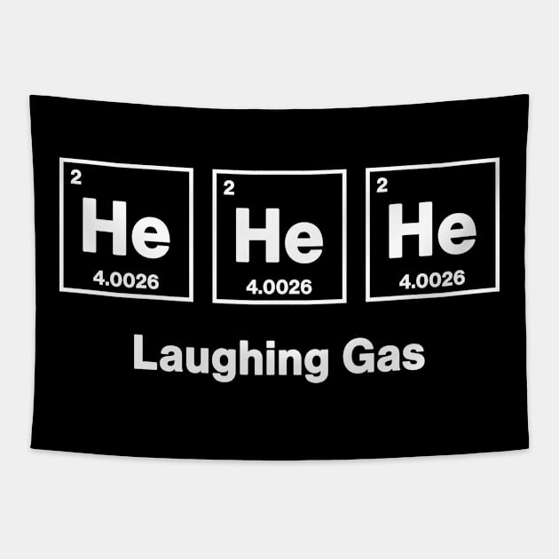 Laughing Gas Tapestry by LanfaTees