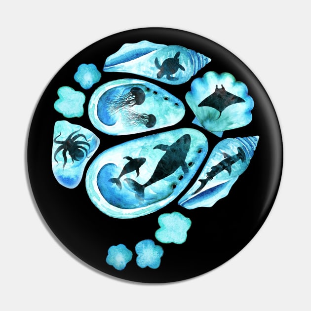 Dream of the Ocean Bed Pin by PerrinLeFeuvre