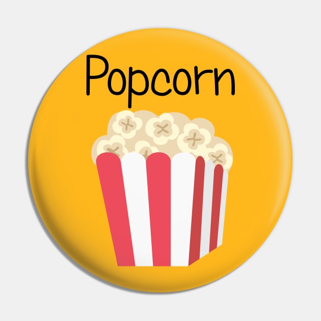 Popcorn Pin by EclecticWarrior101