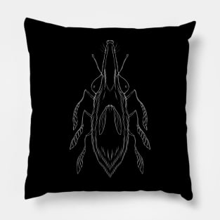 Murescens oculis magnis line Pillow