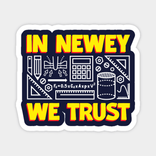 'In Newey We Trust' F1 Design Magnet