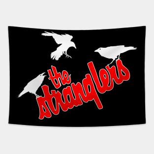 Stranglers Crows Red Tapestry