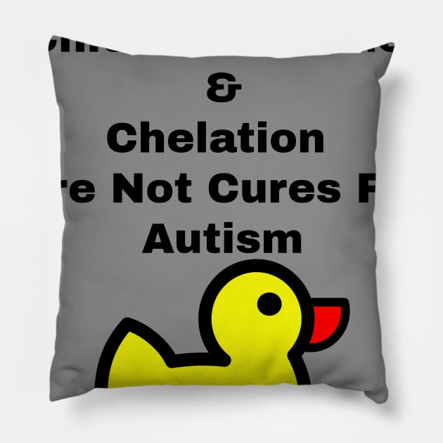 Quack Is Wack Pillow by Autistic_Viking