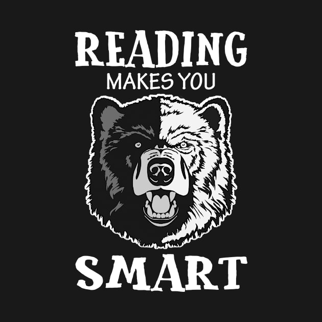 Teachers Gifts Reading Bear T Shirt Apparel by KittleAmandass