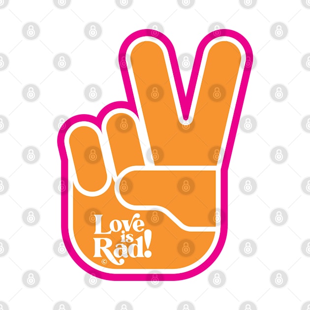 Love is Rad! | Peace Sign by Rad Love