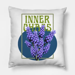 Inner chaos abstract graphic Pillow