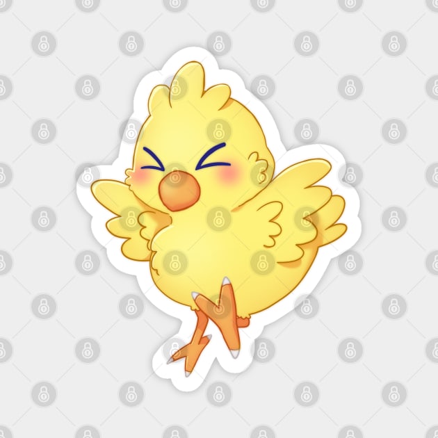 Chocobo 2 Magnet by KazumiNekota