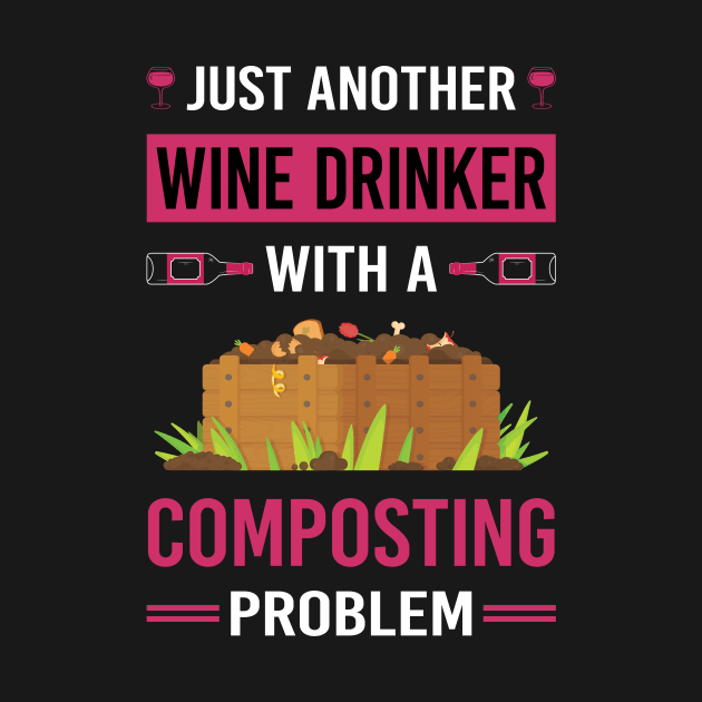 Wine Drinker Composting Compost Composter by Good Day