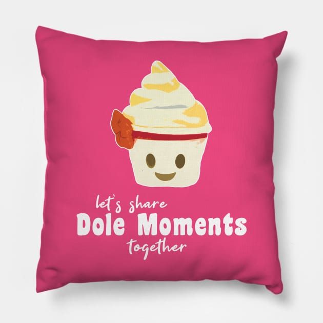 Dole Moments Together Pillow by SlothCloths