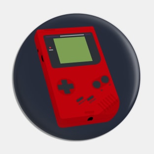 Retro Handheld Red Pin