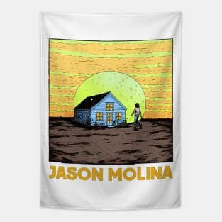 Jason Molina Original Fan Artwork Tapestry