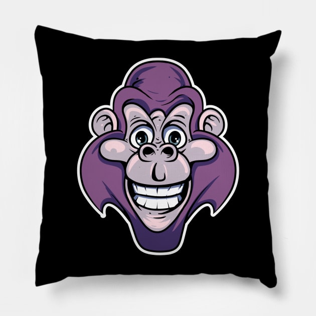 Mr. BaX smile Pillow by SilverBaX