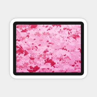 Pink Military Camo Magnet