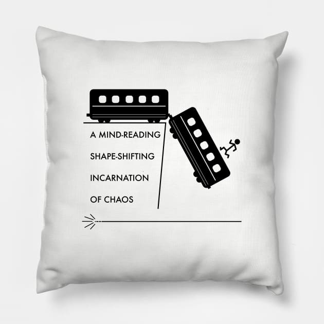 Minimalist: Impossible - Dead Reckoning T-Shirt Pillow by Kinowheel