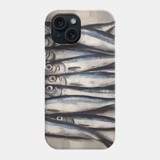 Sardines by the seaside Phone Case