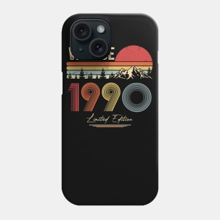 30th Birthday Gift T-Shirt - Retro Birthday - Vintage 1990 Phone Case