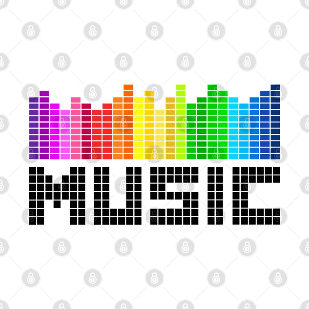 Music sound pixel by RetroDesign