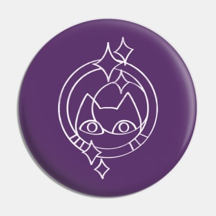 Meowgic Circle Pin