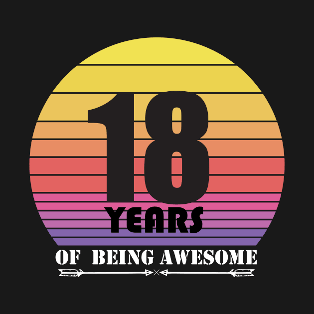 18 Years of being awesome by Teeforest